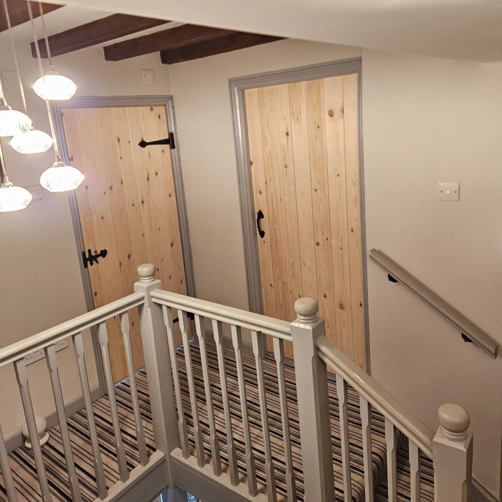 Made to measure soft wood internal cottage doors